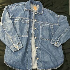 Gap Women’s Large Denim Shacket - NWOT
